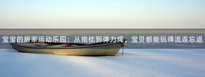 征途国际开户：宝宝的居家运动乐园：从抱枕到弹力绳，宝